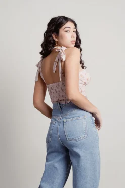 Tobi Pia Crop Top - Ivory