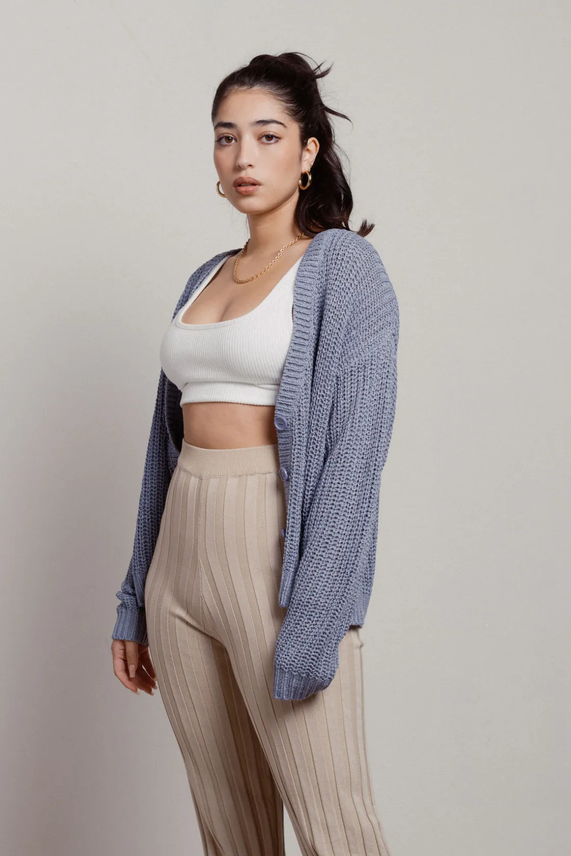 Tobi Play No Games Sweater Cardigan -