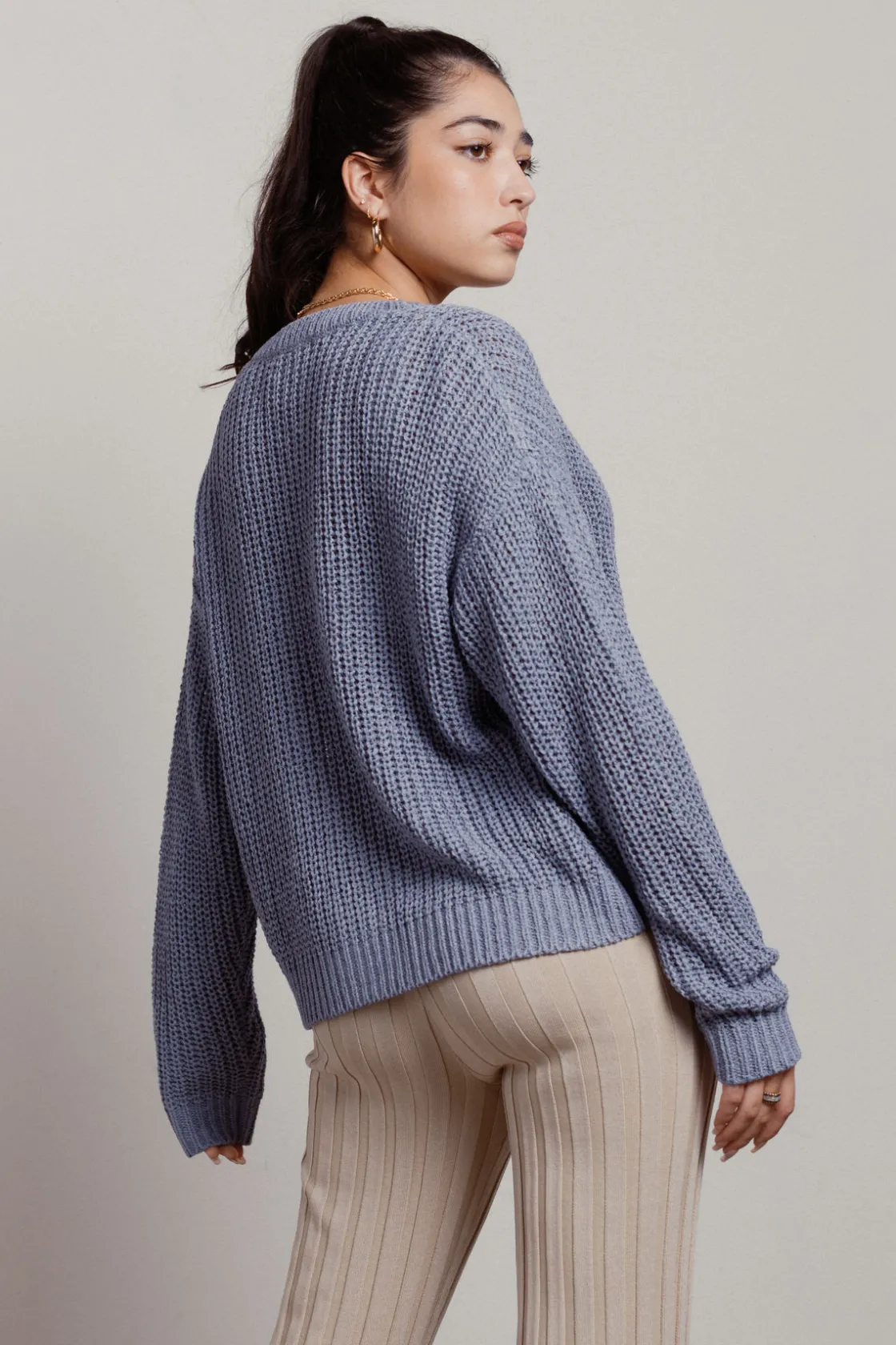 Tobi Play No Games Sweater Cardigan -