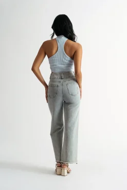 Tobi Polly Crop Top - Green