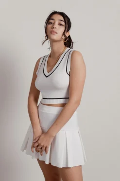 Tobi Preppy Look Tank Sweater Vest -