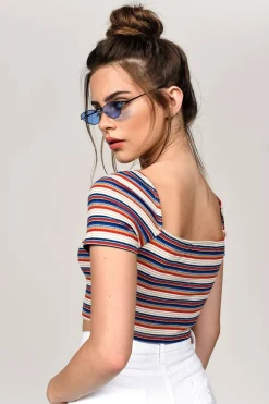 Tobi Pretty Illusion Crop Top -