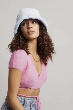 Tobi Psyche Fluffy Bucket Hat -