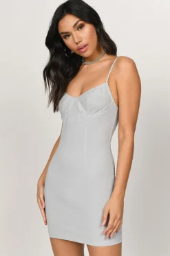 Tobi Pull It Together Bustier Bodycon Mini Dress -