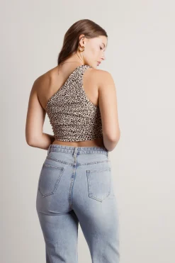 Tobi Purr Like A Cheetah Crop Top -