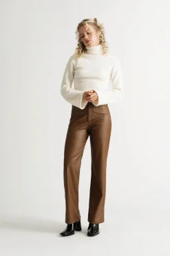 Tobi Pursuit Of Coziness Turtleneck Sweater - Off White