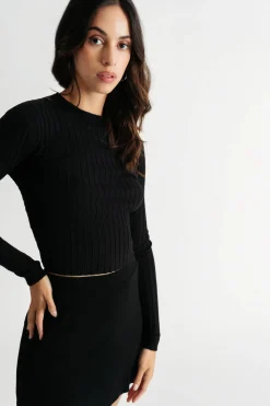 Tobi Ralph Crop Top - Black