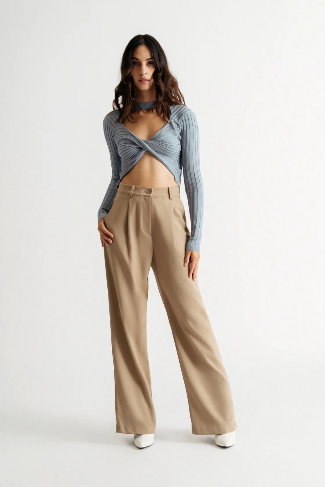 Tobi Ralph Crop Top - Black