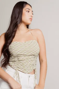 Tobi Ramie Crop Top -