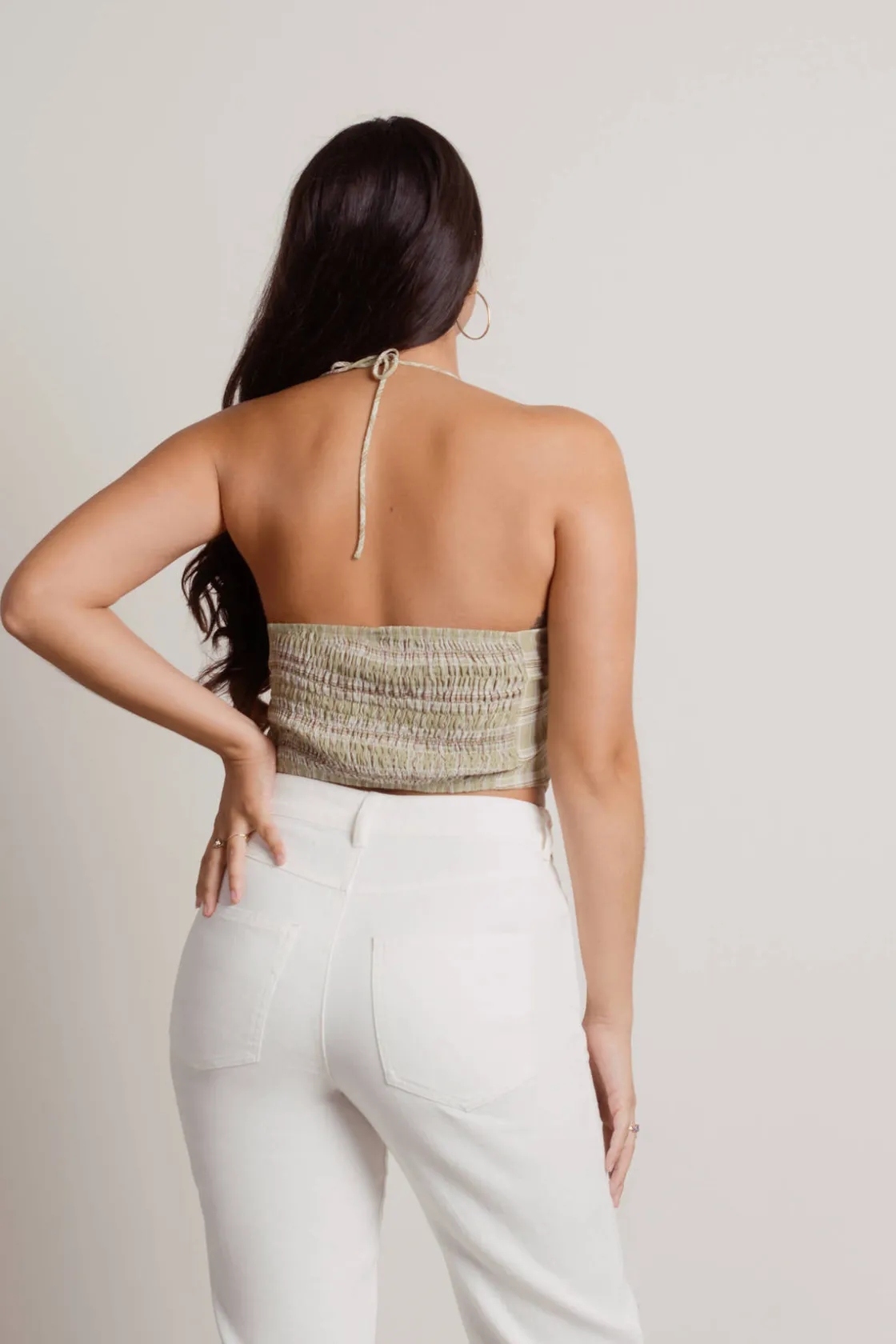 Tobi Ramie Crop Top -
