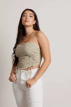 Tobi Ramie Crop Top -