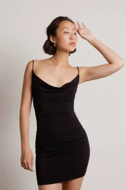 Tobi Ready To Go Open Back Bodycon Mini Dress - Sage