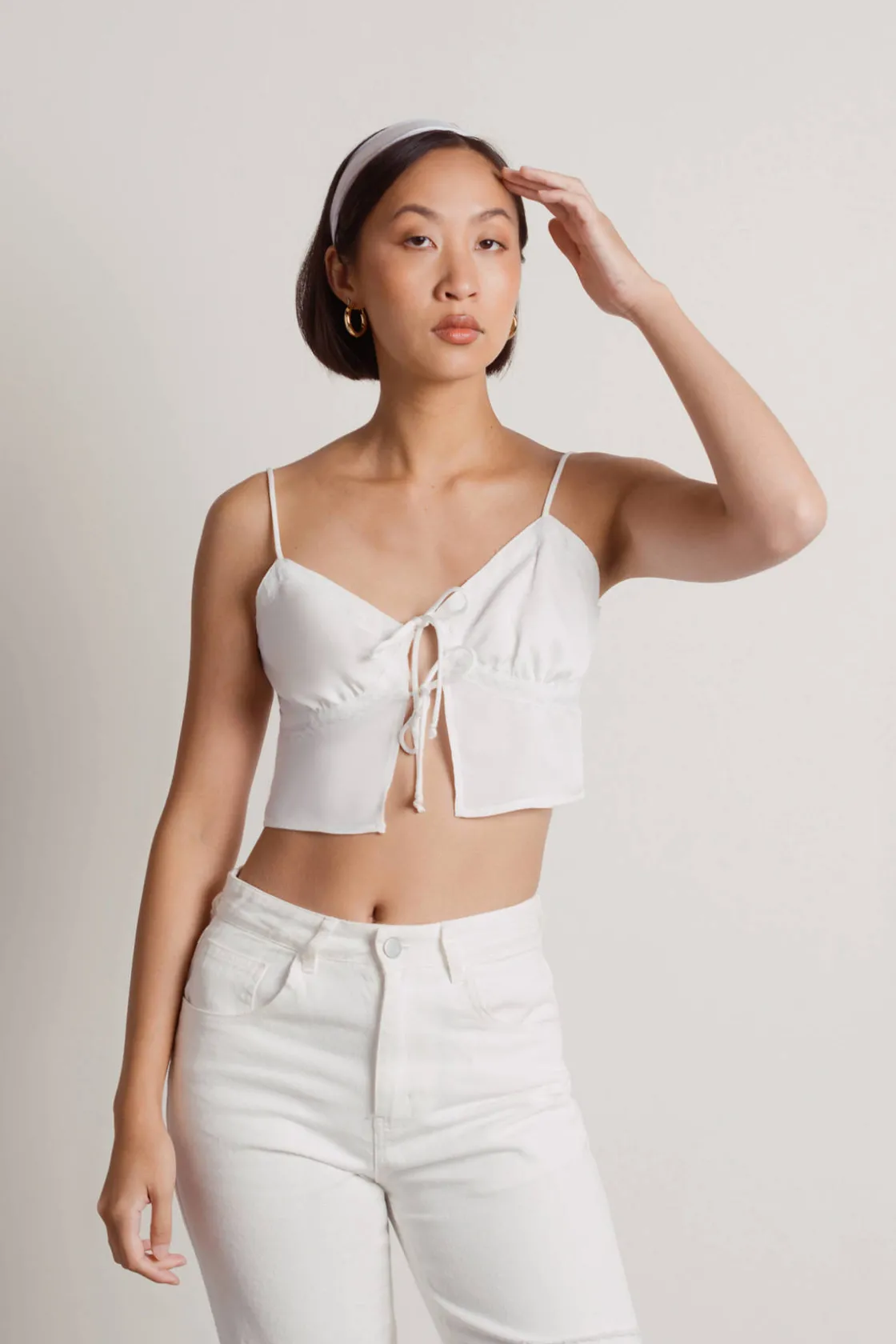 Tobi Real One Crop Top -