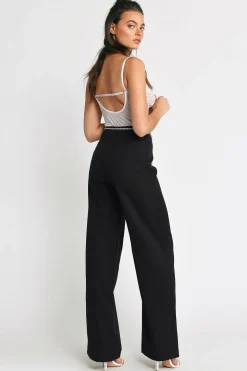 Tobi Rebel Wide Leg Pants - Black