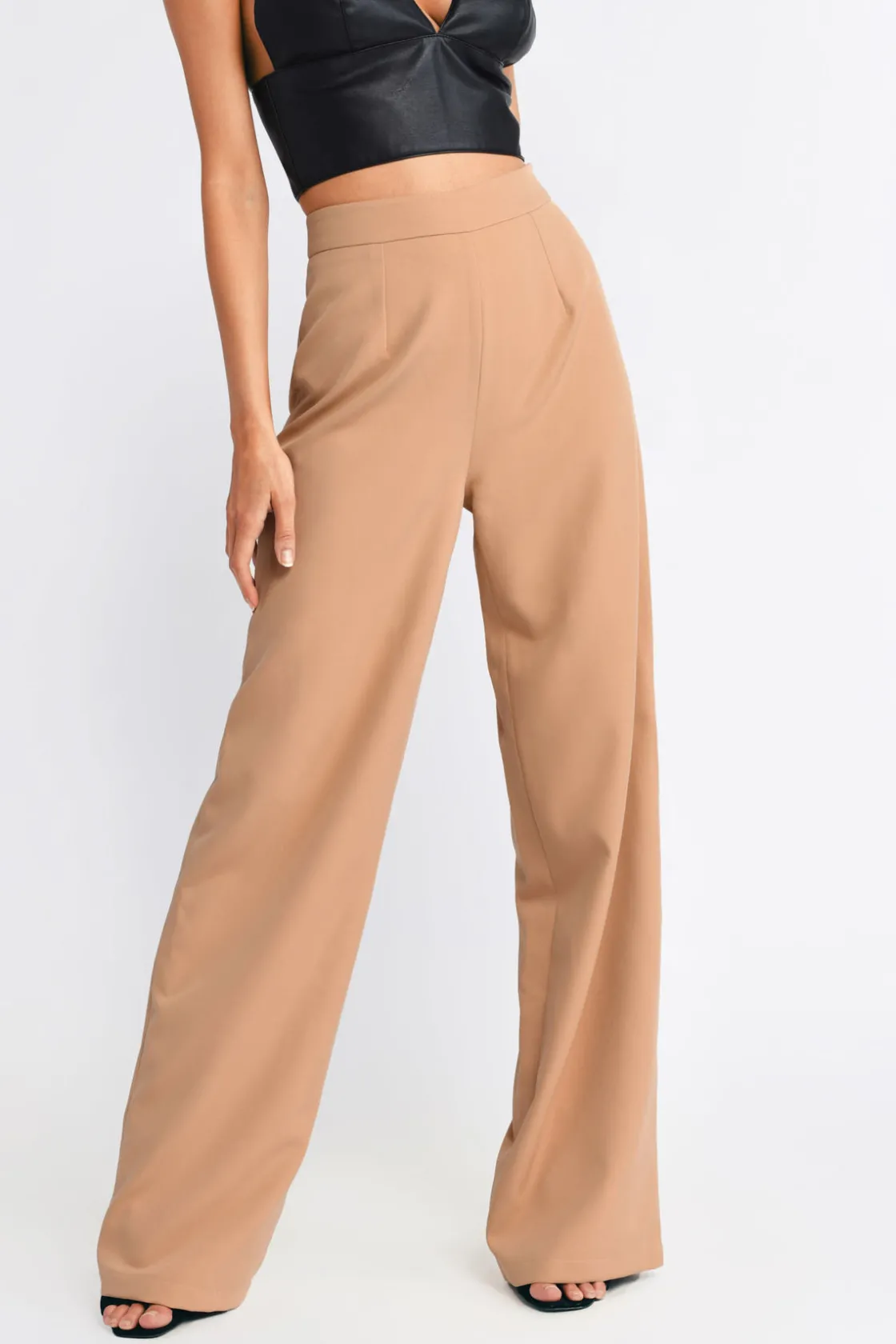 Tobi Rebel Wide Leg Pants - Black