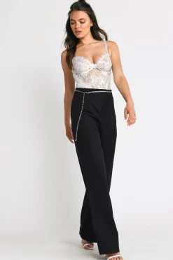 Tobi Rebel Wide Leg Pants - Black