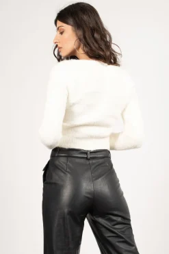 Tobi Relax Your Mind Fuzzy Sweater -