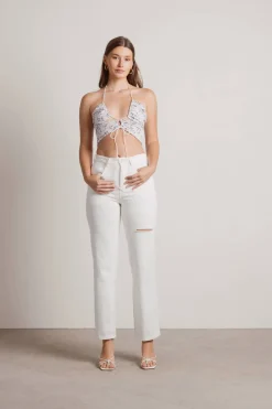 Tobi Remind Me To Forget Crop Top -