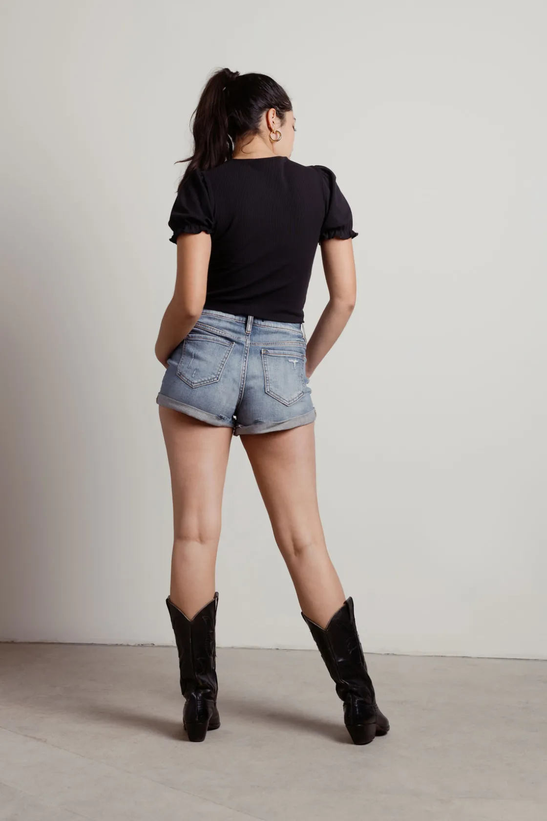 Tobi Replay Denim Shorts -