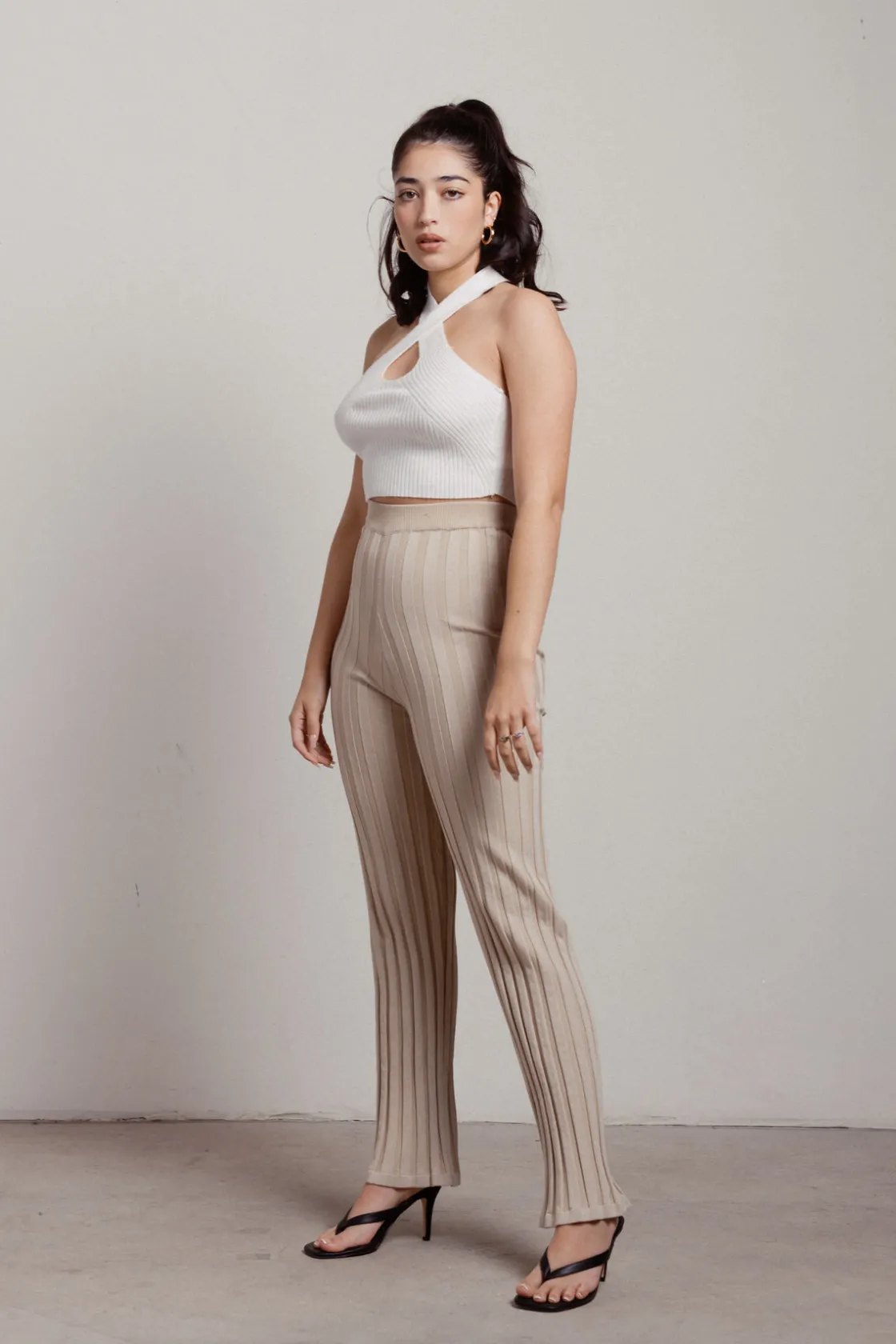 Tobi Riane Ribbed Pants -