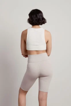 Tobi Ride Around Knit Biker Shorts -