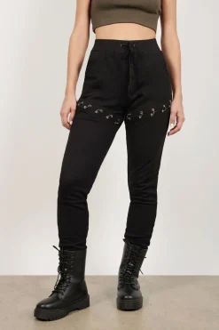 Tobi Ring Me Around Jogger Pants - Red