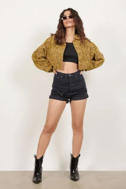 Tobi Rise To Fame Leopard Print Jacket -