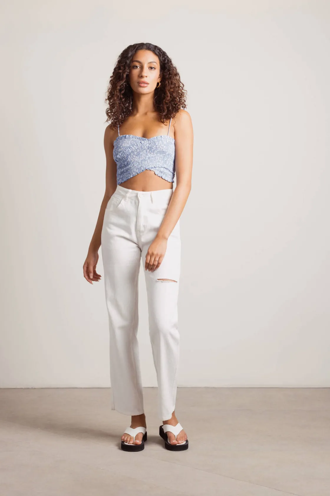 Tobi Rosaline Crop Top -
