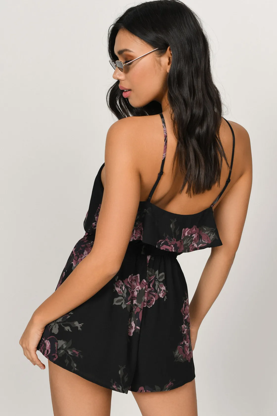 Tobi Rose To Fame Floral Romper -
