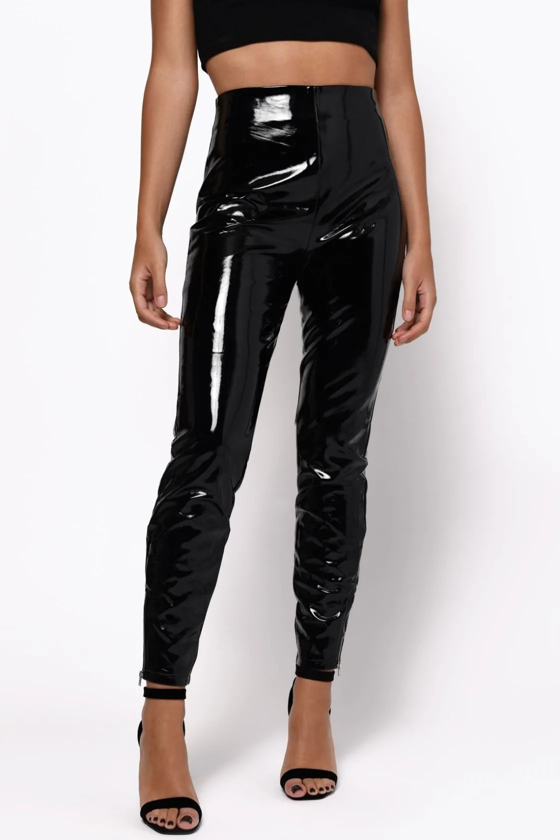 Tobi Roxy Patent Leather Leggings -