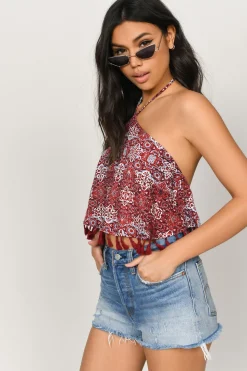 Tobi Ruby Crop Top -