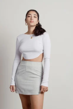 Tobi Rumi Crop Top - Off White