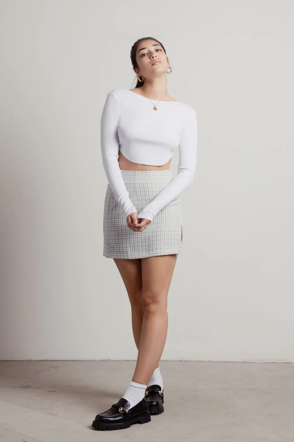 Tobi Rumi Crop Top - Off White