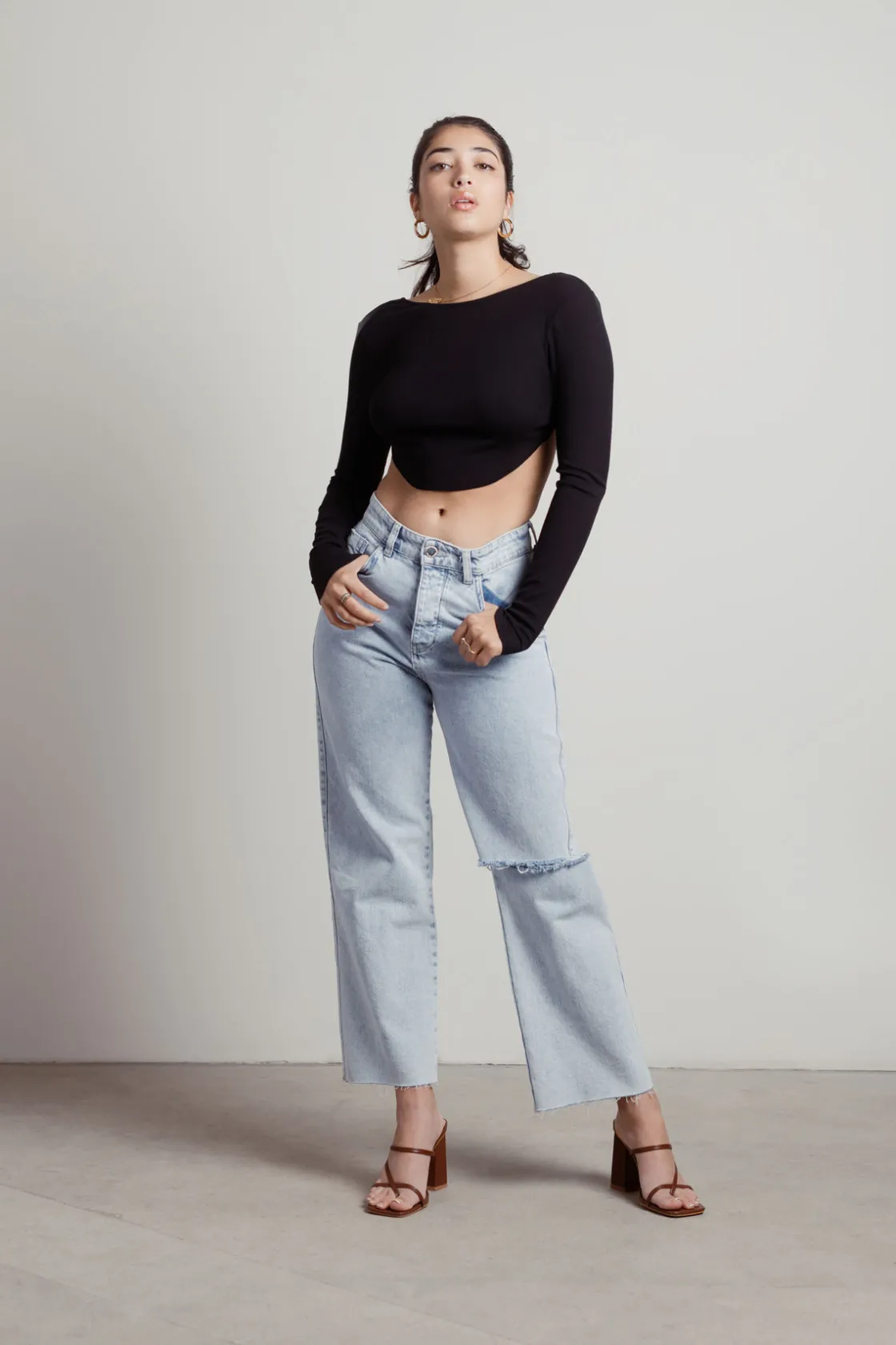 Tobi Rumi Crop Top - Off White