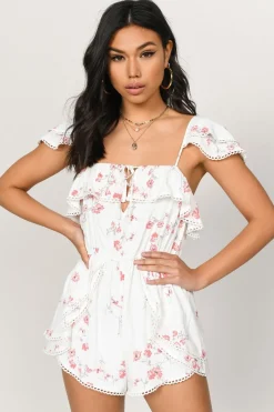 Tobi Sally Floral Romper -