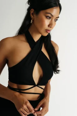 Tobi Sami Crop Top - Brown