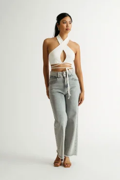 Tobi Sami Crop Top - Brown