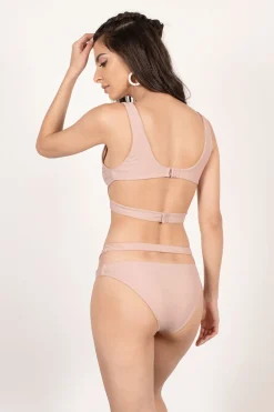Tobi Secret Double Band Bikini Bottom - Ivory