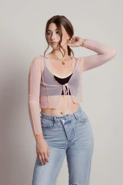 Tobi See It All Mesh Cover Up -