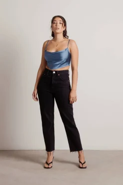 Tobi See The Future Crop Top - Rust