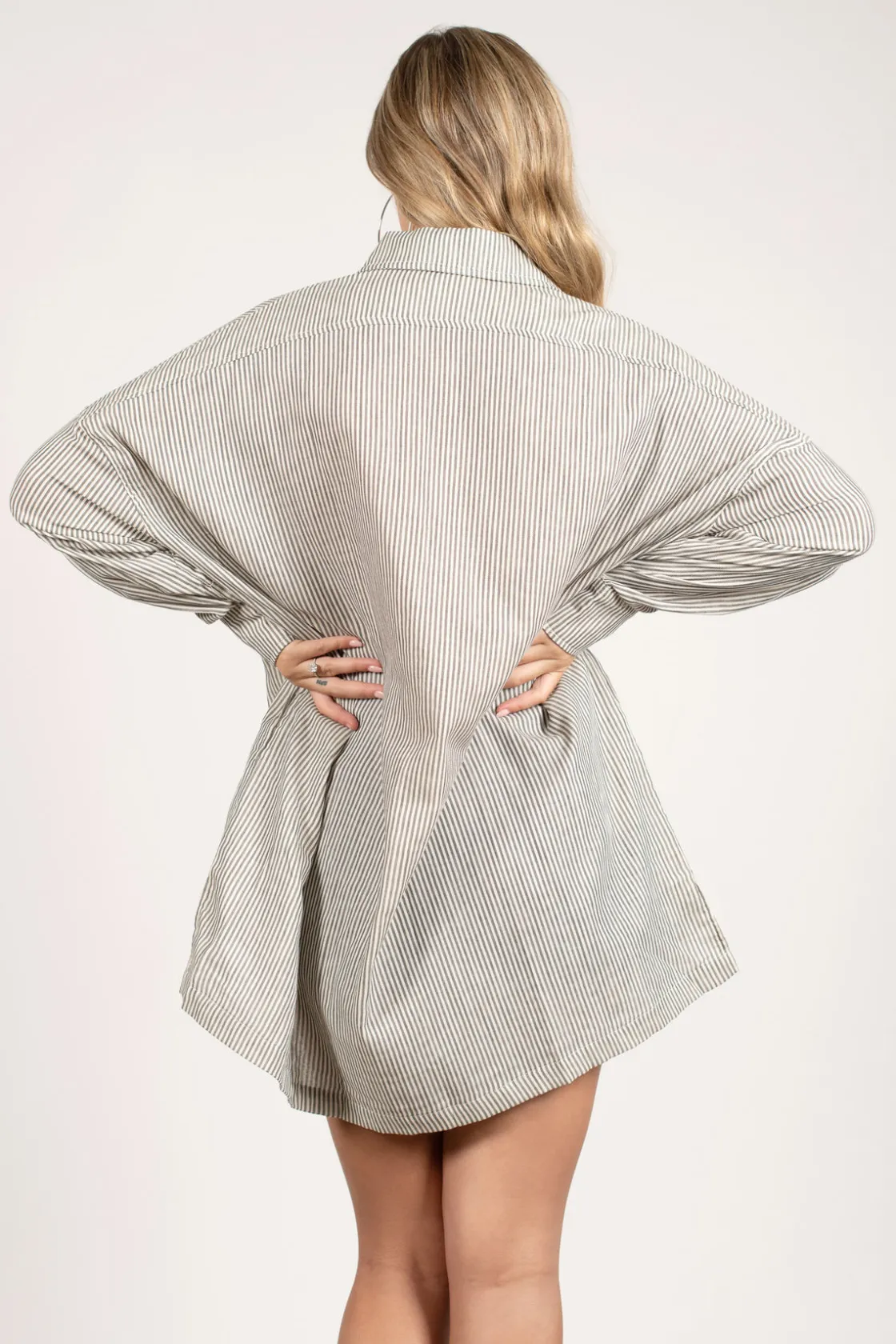 Tobi Shae Striped Tunic Top -