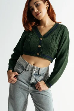 Tobi Shane Knit Cardigan - Black