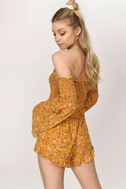Tobi Shine On Me Floral Romper -