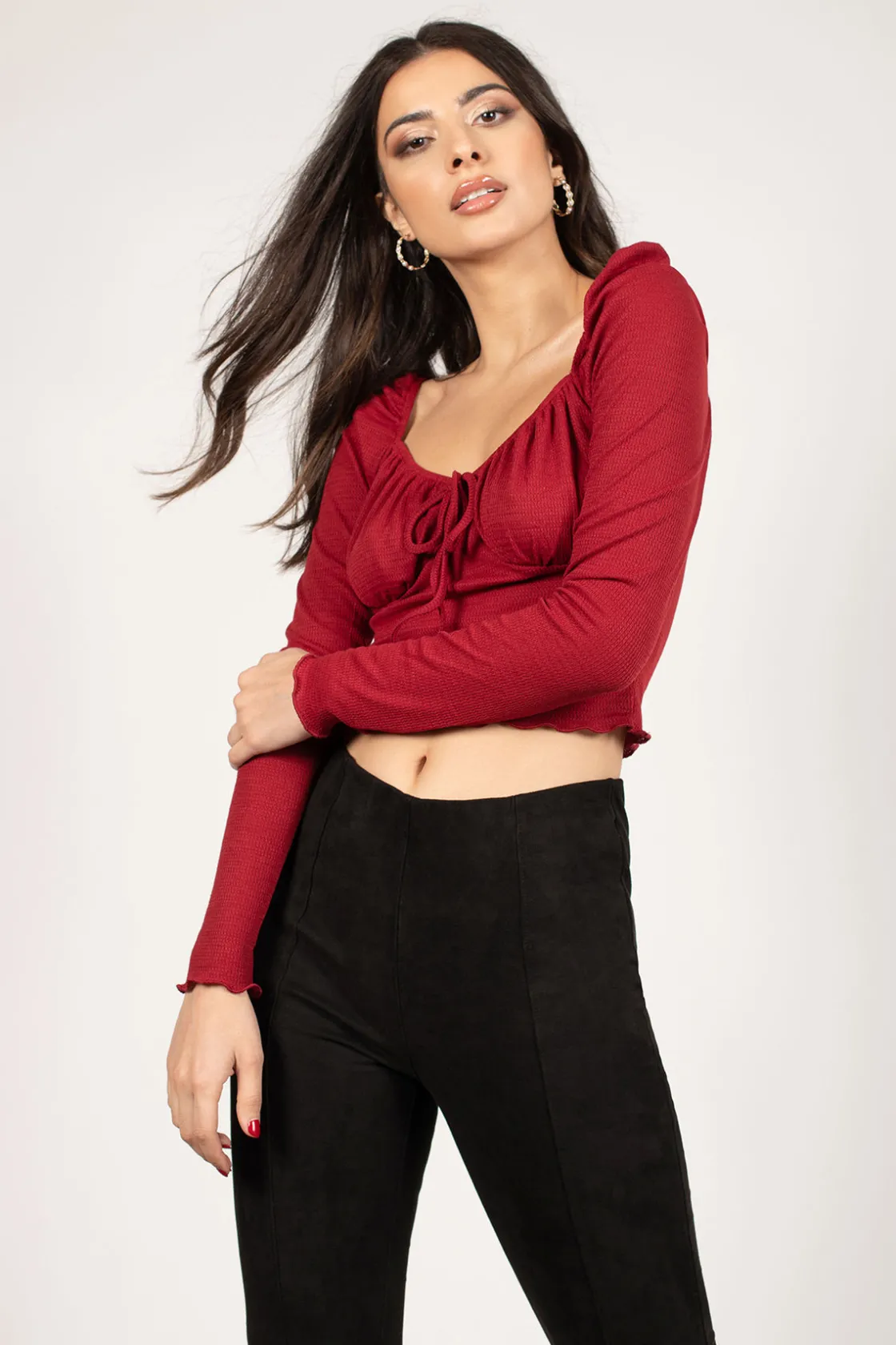 Tobi Shortend Crop Top -