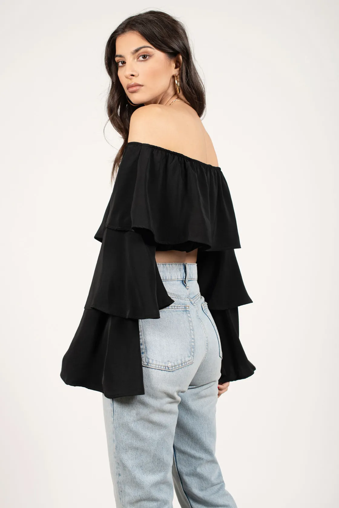 Tobi Show Off The Shoulder Blouse -