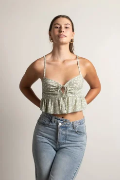 Tobi Shuffle Around Crop Top -