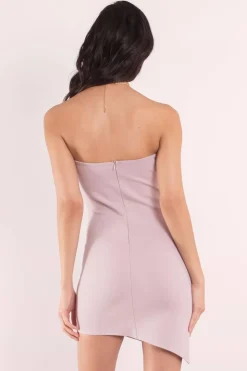 Tobi Side To Side Strapless Bodycon Mini Dress -