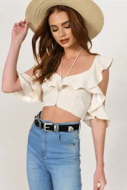 Tobi Simone Crop Top - Mint