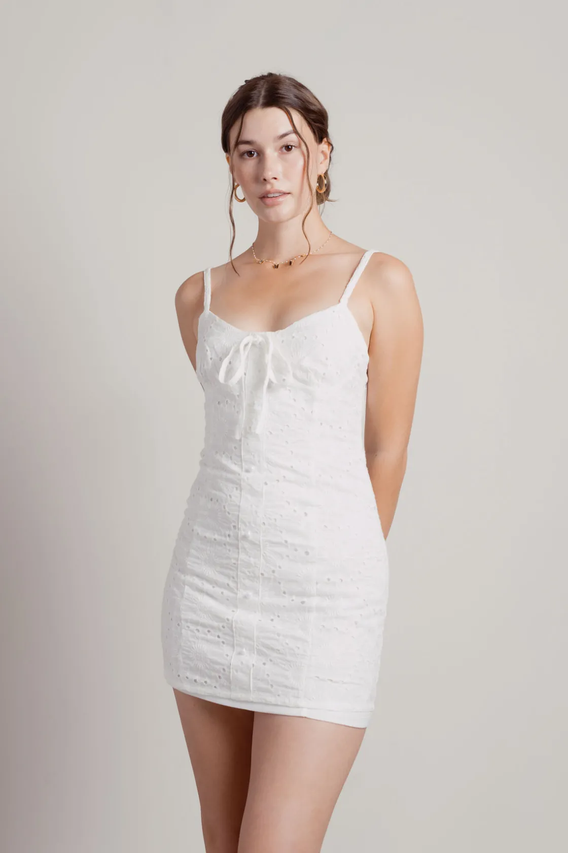 Tobi Simple Grace Cami Bodycon Mini Dress -