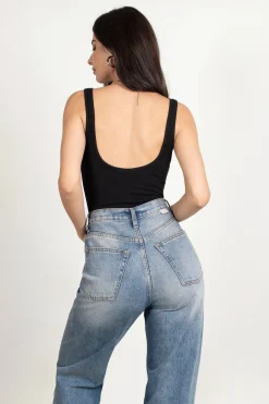 Tobi Simple Things Tank Bodysuit - Ivory